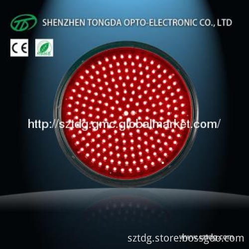 300mm Red Cobweb Lens Signal LED Traffic Light